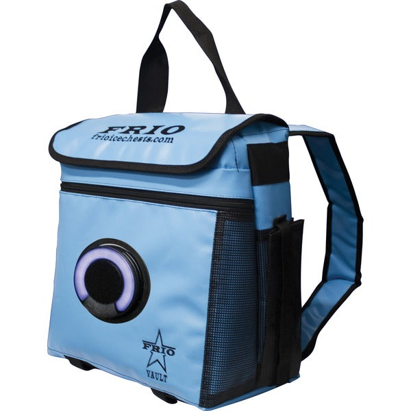 360 Backpack Cooler with Bluetooth(R) Speaker (Marine Blue)