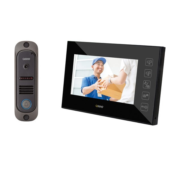 Wired Video Doorphone with 7-Inch LCD Montior