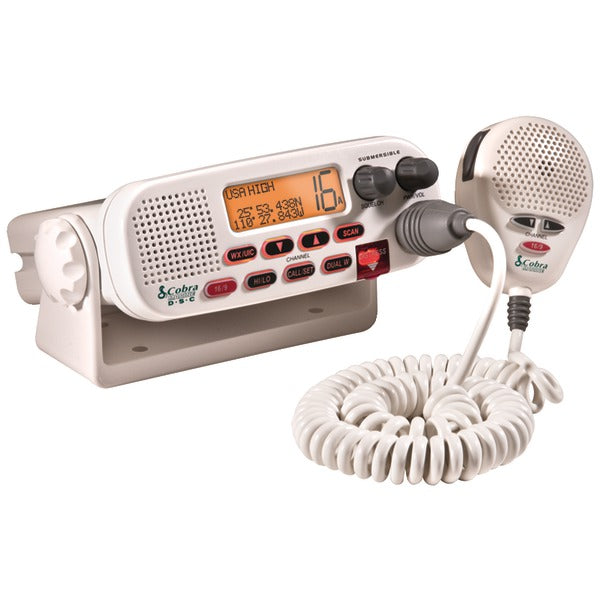 Marine Class D Digital Selective Calling Technology Fixed-Mount 25-Watt VHF Radio