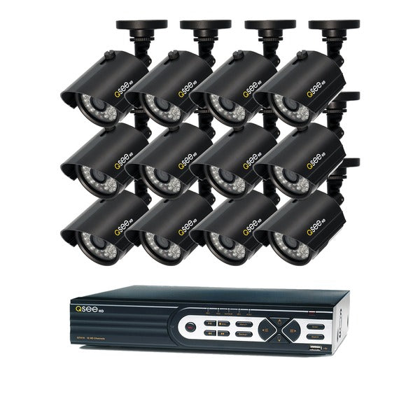 16-Channel 720p DVR with 2 TB HDD and Eight 720p Bullet Cameras