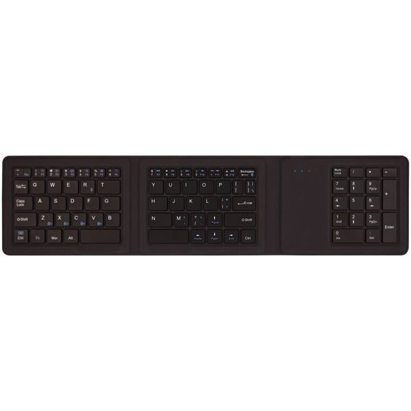 MultiSync Foldable Travel Keyboard with Full Number Pad