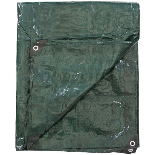 10-Foot x 12-Foot Rip Stop Tarp, Green