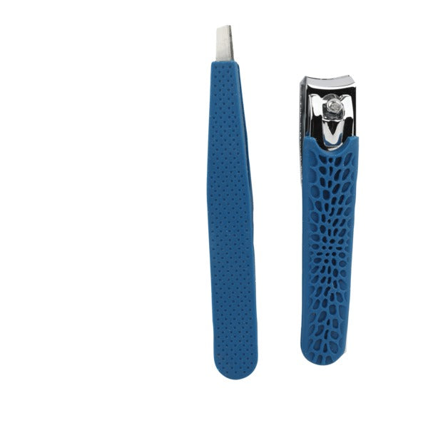 Clipper and Tweezer Combo Pack (Blue)