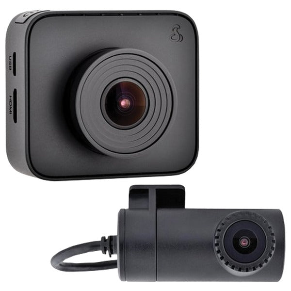 Drive HD(TM) DASH 2216D Dual-View Dash Cam System with Driver Alert System