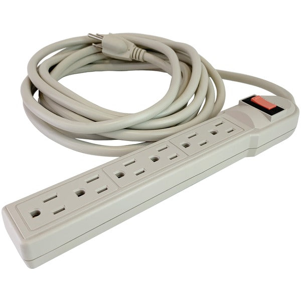 PowerMAX 6-Outlet XL Power Strip, 15-Foot Cord