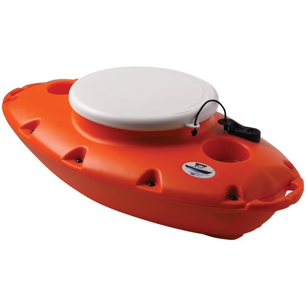 15-Quart PuP Floating Cooler (Orange)