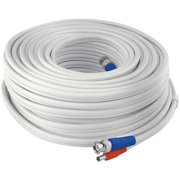 Fire-Rated BNC Video/Power Extension Cable, 200ft