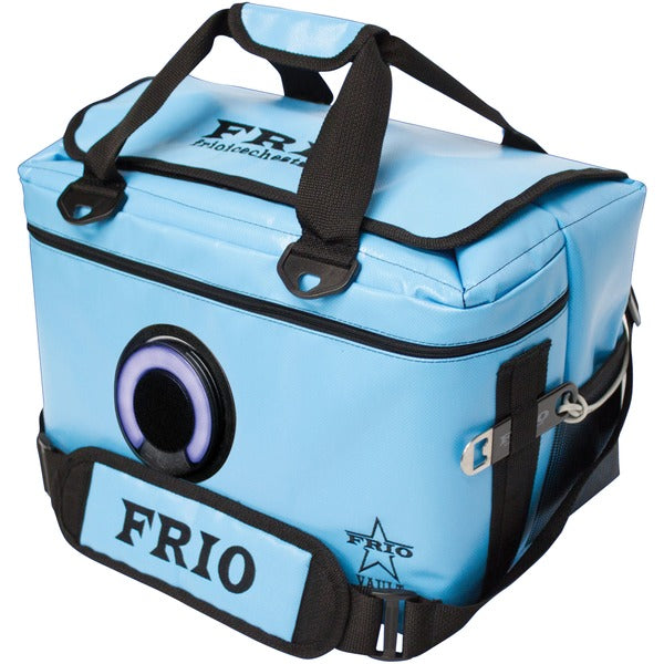 360 24-Vault Cooler with Bluetooth(R) Speaker (Marine Blue)