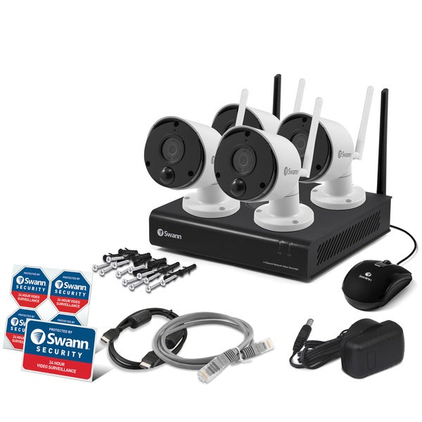 490 Series 1080p Wi-Fi(R) Surveillance System Kit with 1 TB NVR and 4 Cameras