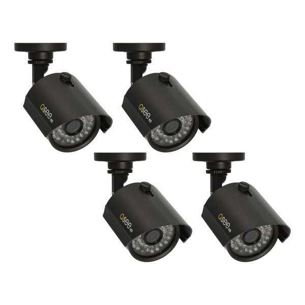 QTH7211B-4 Add-on 720p HD Bullet Security Cameras, 4 Pack