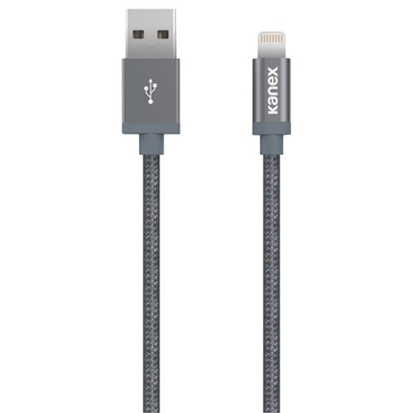 Charge & Sync Premium USB Cable with Lightning(R) Connector, 9.9ft/3m (Space Gray)