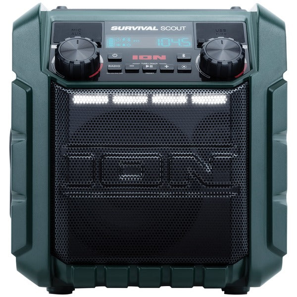 Survival Scout(TM) Solar-Charging Portable Radio with Bluetooth(R)