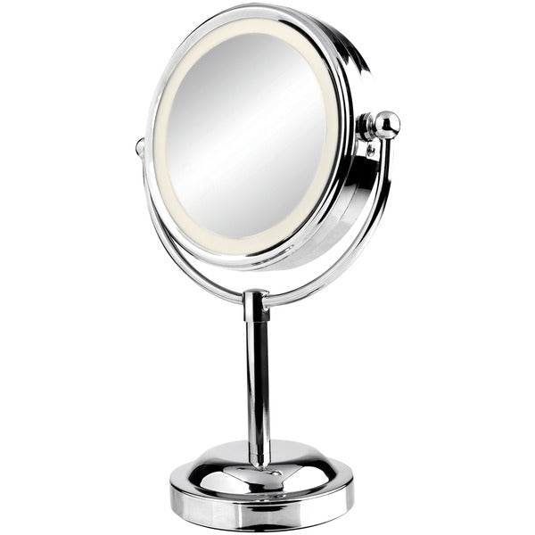 Double-Sided Lighted Vanity Mirror