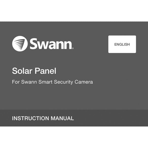 Solar Panel for Swann(TM) Smart Security Cameras