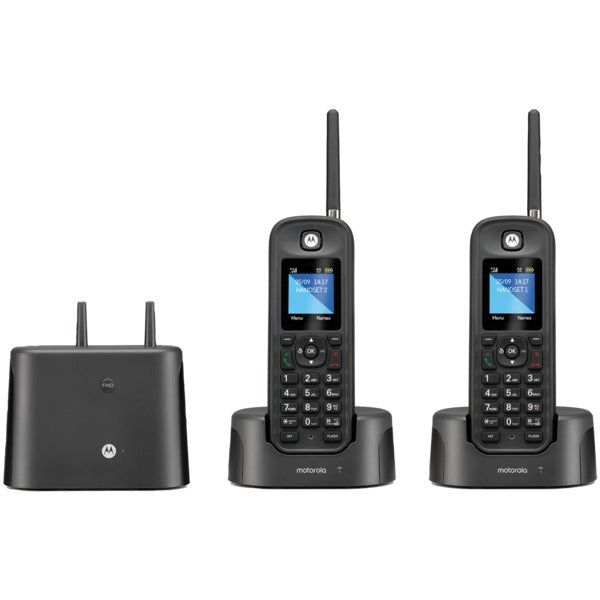 Digital Cordless Telephone with Digital Answering Machine (2 Handsets)