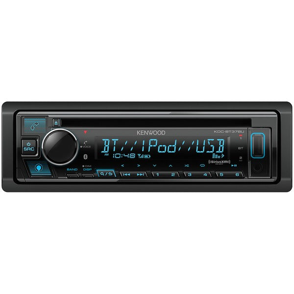 KDC-BT378U Single-DIN In-Dash AM/FM/CD Receiver with Bluetooth(R), Amazon(R) Alexa(R), and SiriusXM(R) Ready