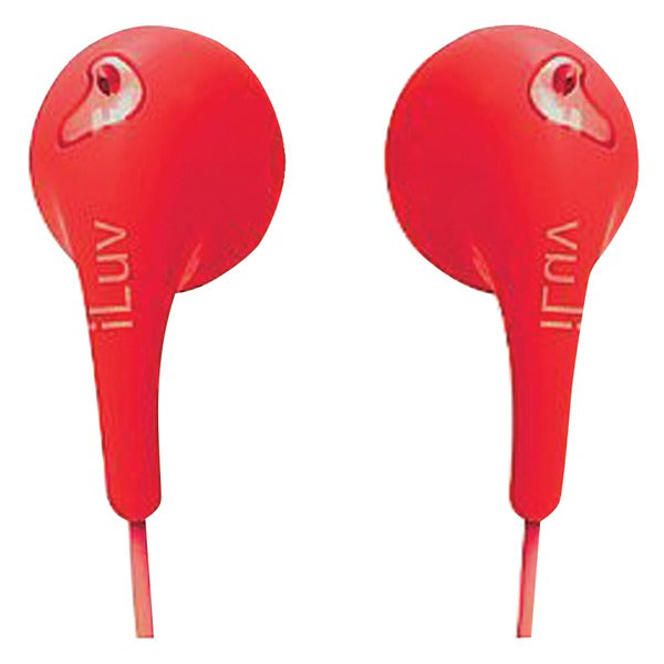 Bubble Gum II Earbuds (Red)