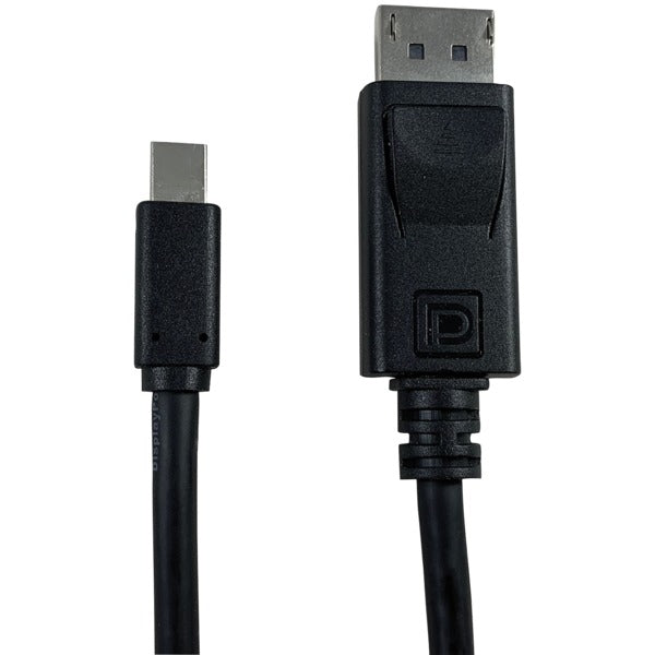 Mini DisplayPort(TM) to DisplayPort(TM) 1.4 Cable, 7 Feet