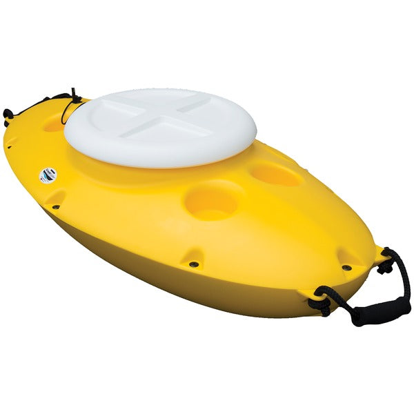 30-Quart Floating Cooler (Yellow)