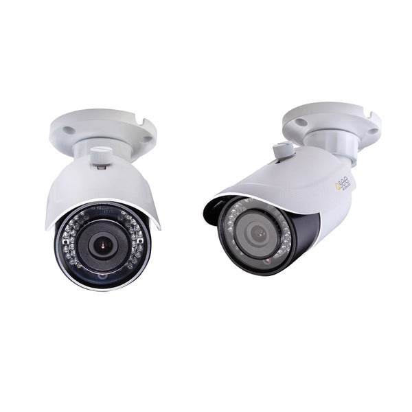 4K UHD Add-on Bullet Cameras with Color Night Vision, 2 Pack