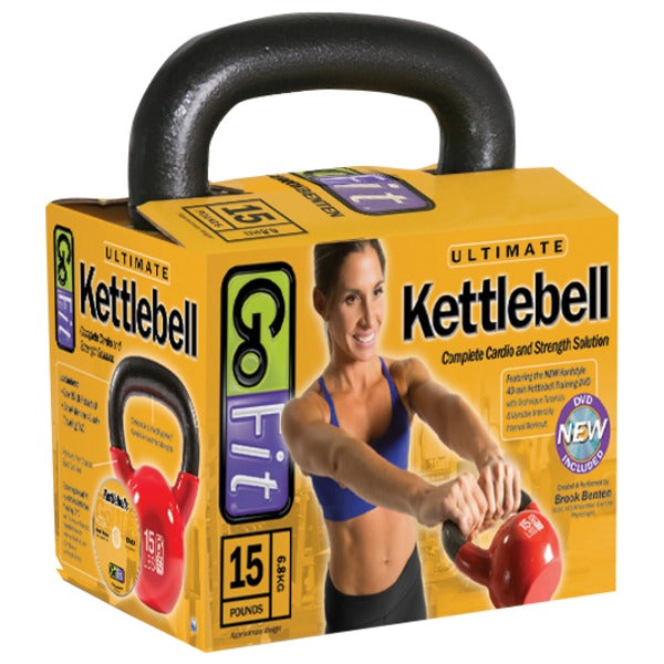 Kettlebell (15 lbs; Red)