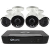 8-Channel 5-Megapixel NVR with 2TB HD & 4 True Detect(TM) Bullet Cameras with Audio