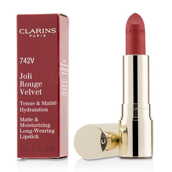 Joli Rouge Velvet (matte & Moisturizing Long Wearing Lipstick) - # 742v Joil Rouge - 3.5g/0.1oz