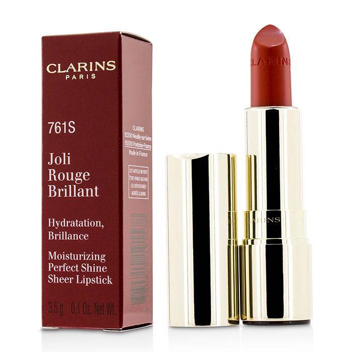 Joli Rouge Brillant (moisturizing Perfect Shine Sheer Lipstick) - # 761s Spicy Chili - 3.5g/0.1oz