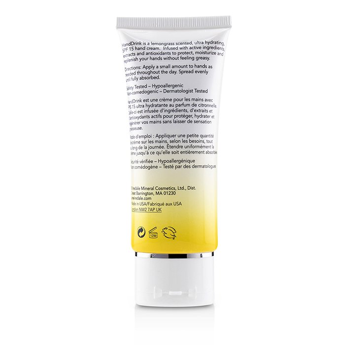 Handdrink Hand Cream Spf15 - Lemongrass - 60ml/2.03oz