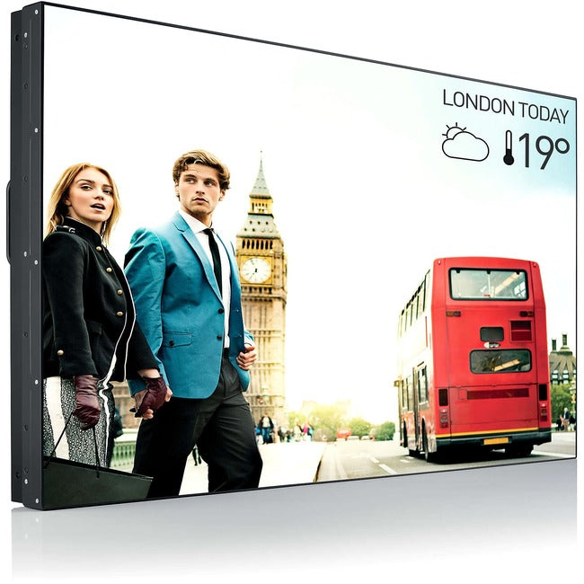 Philips 55in Commercial (24x7) Video Wall Display, Fhd (1920x1080), 500 Cd/m2, 3.5mm A-a