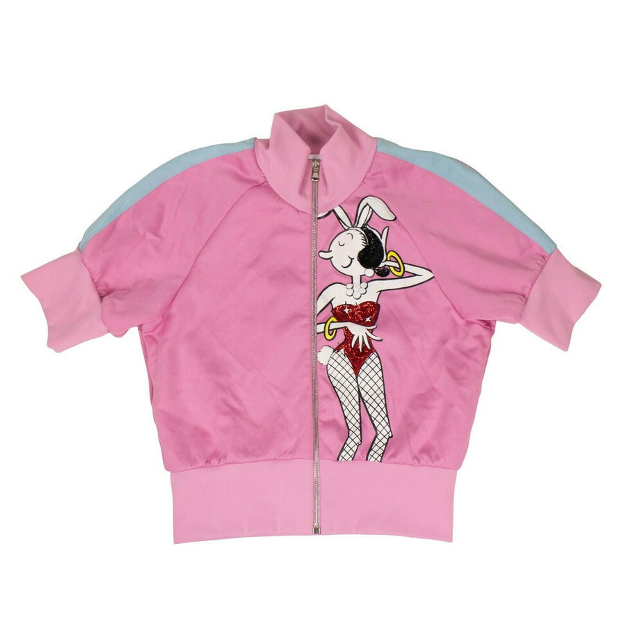 Zip Up Betty Boop Sweatshirt - Pink