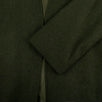 Wool Unstructured Coat - Green