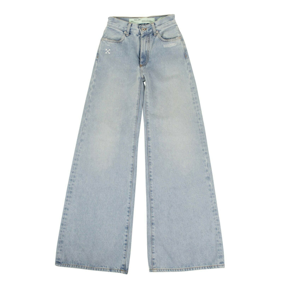 Denim Wide Leg Jean - Light Blue