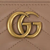 Quilted GG Marmont Matelasse Leather Zip Around Wallet - Misty Pink