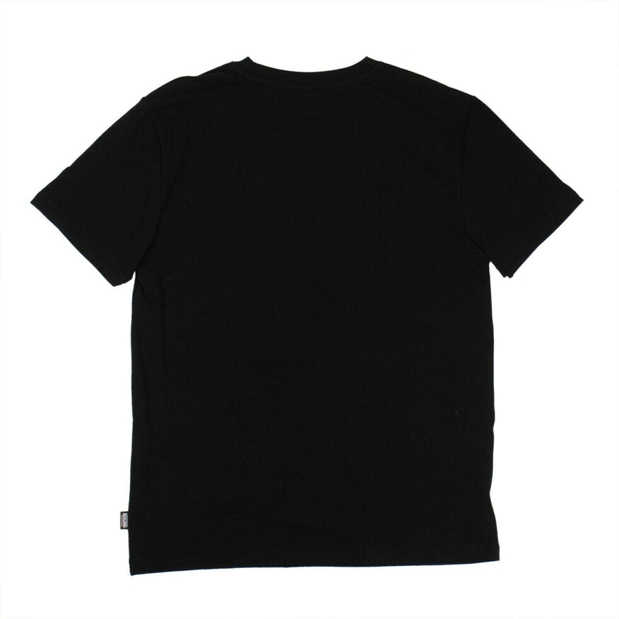 Letter Graphic Short Sleeve T-Shirt - Black