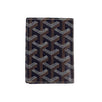 Saint Marc's Chevron Card Case Wallet - Navy