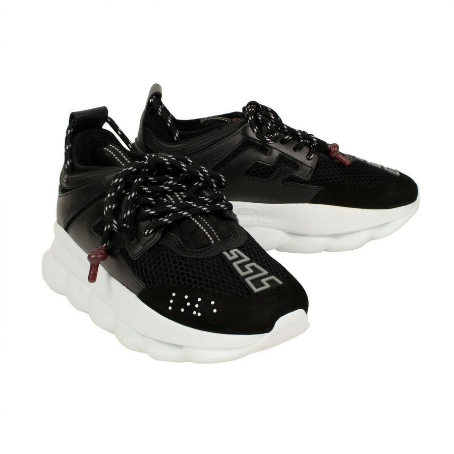 Mesh 'Chain Reaction' Sneakers - Black