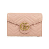 Quilted GG Marmont Matelasse Leather Mini Shoulder Bag - Pink