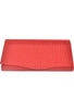 Rectangular shiny evening clutch