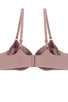 Ladies fashion plunge bra w/underwire