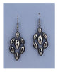 Faux stone drop earring