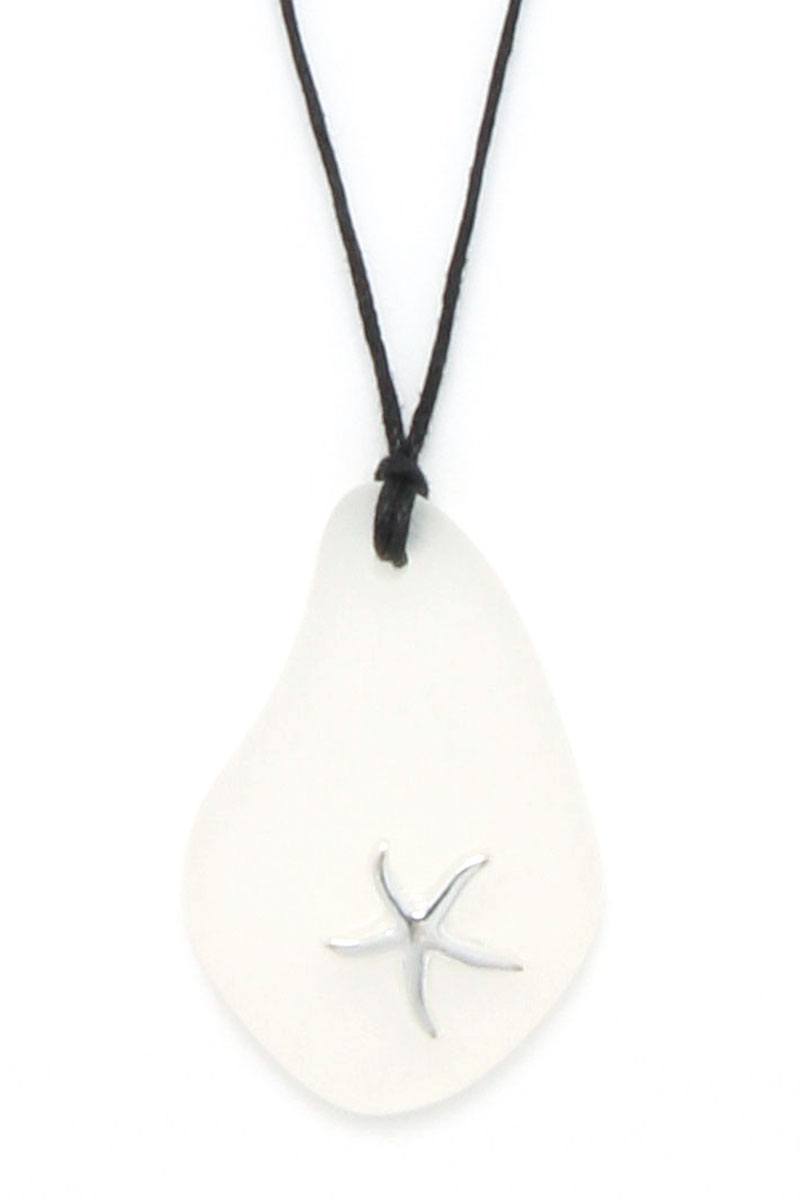 Star Fish Charm Pendant Necklace