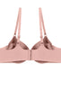 Ladies fashion plunge bra w/underwire