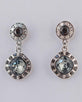 Faux Rhinestone Drop Earrings