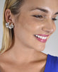 Crystal Studded Butterfly Earrings id.31495