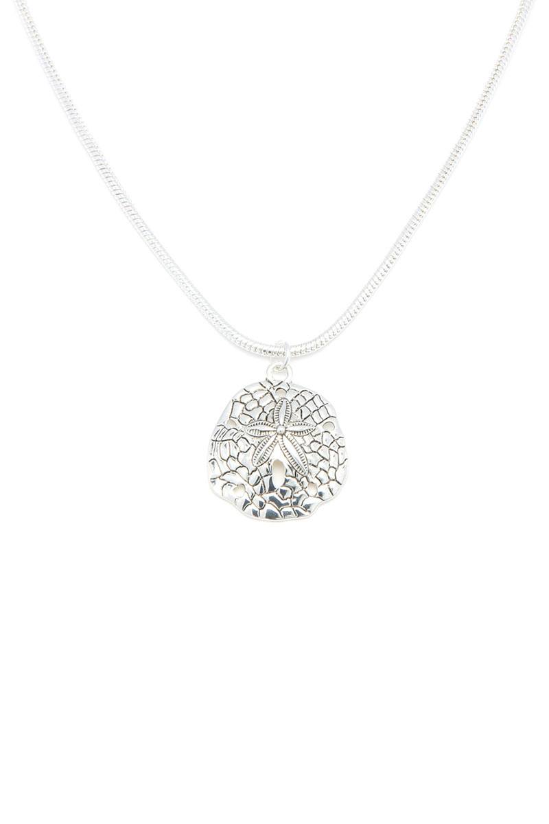 Sand Dollar Pendant Necklace