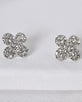 Floral Pattern Stud Earrings