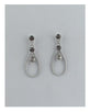 Drop and dangle rhinestone earrings