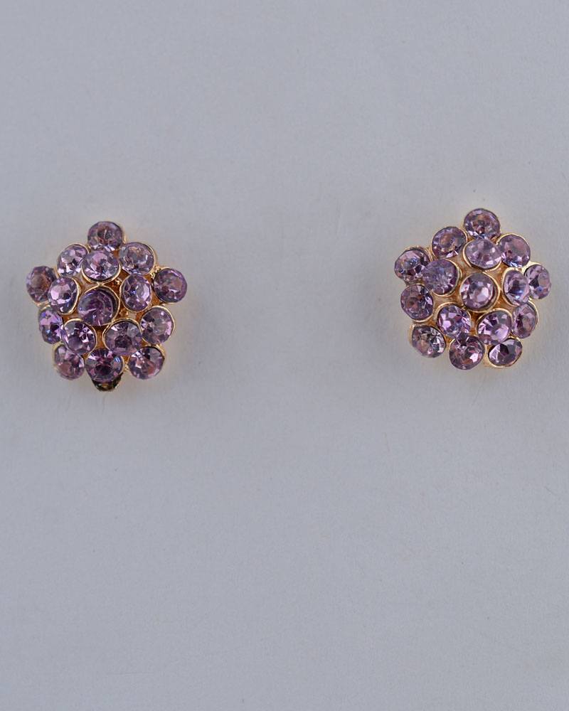 Rhinestone Stud Earrings