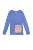 Girls a�ropostale 4-6x long sleeve fashion top with 3d flap purse pocket